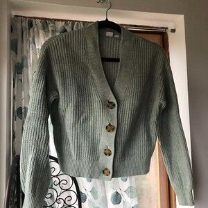 Gap Cardigan Button Up Sweater | Women's | Sage Mint Green | XS/S